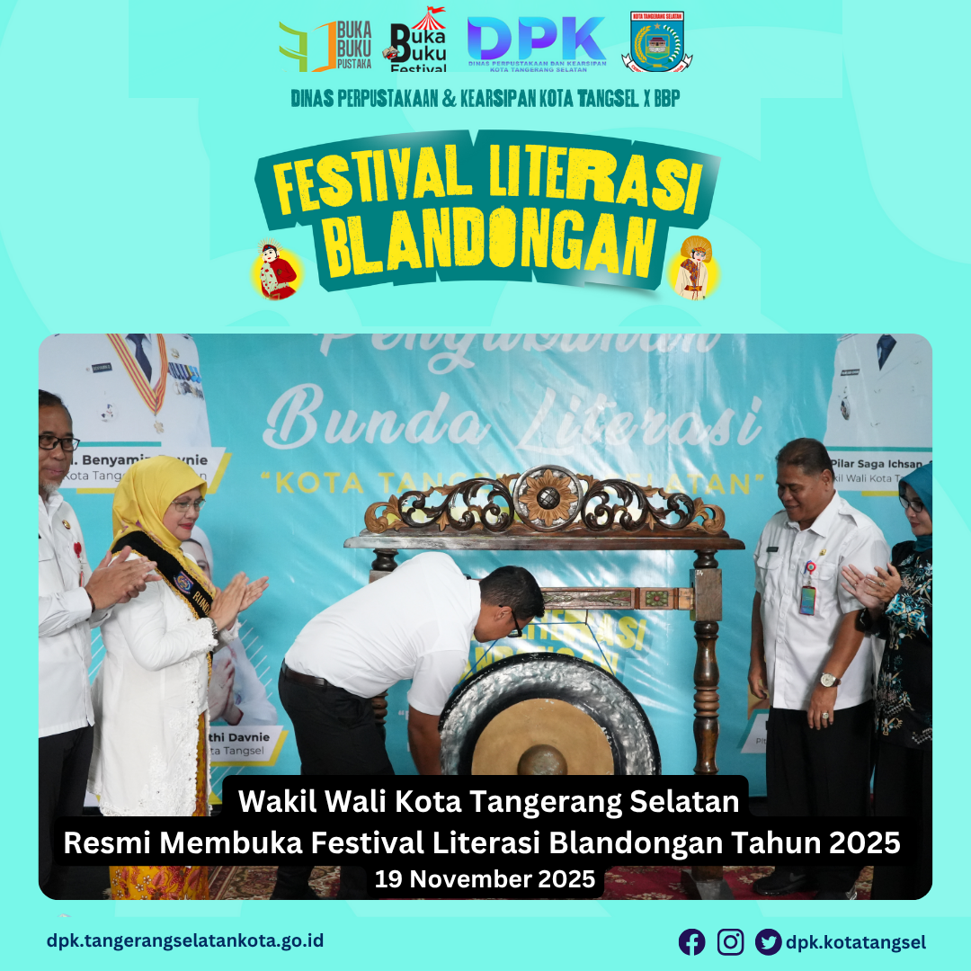 Pembukaan Festival Literasi Blandongan 2025